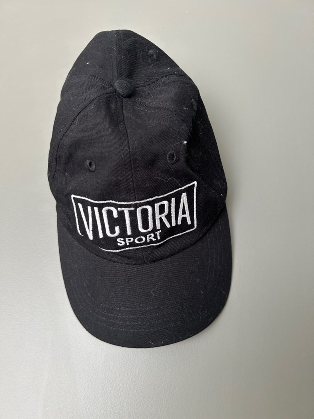 Victoria's Secret Black Logo Baseball Cap